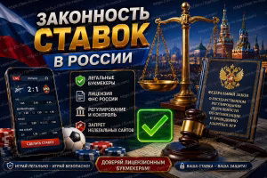 Законность ставок в России  
